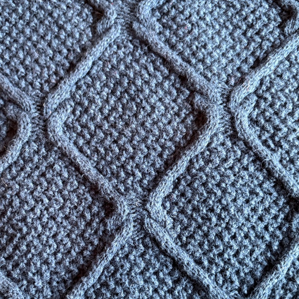 LOFT Navy Boatneck Sweater - Picture 5 of 5